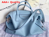 Givenchy Medium Antigona Soft Bag in Sky Blue Smooth Leather Replica