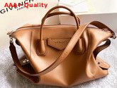 Givenchy Medium Antigona Soft Bag in Tan Smooth Leather Replica