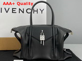 Givenchy Medium Antigona Soft Lock Bag in Smooth Leather Black Replica
