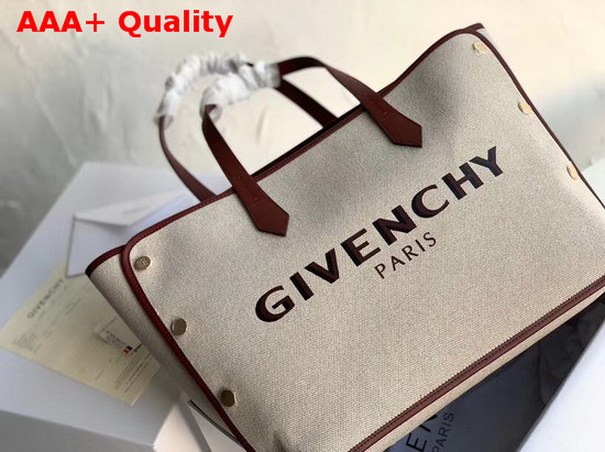 Givenchy Medium Bond Shopper in Givenchy Canvas Replica