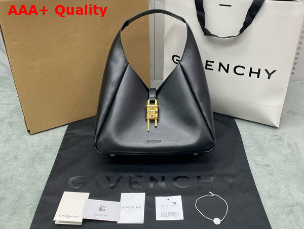 Givenchy Medium G Hobo Bag in Black Smooth Leather Replica