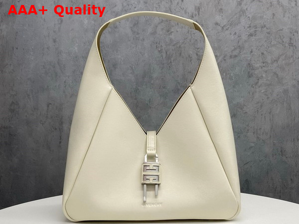 Givenchy Medium G Hobo Bag in Natural Beige Smooth Leather Replica