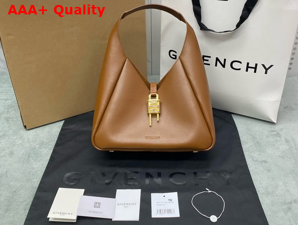 Givenchy Medium G Hobo Bag in Tan Smooth Leather Replica
