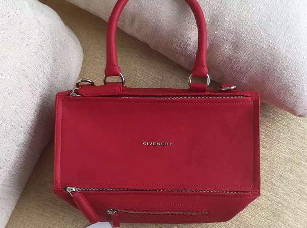 Givenchy Medium Pandora Bag in Red Goatskin for Sale