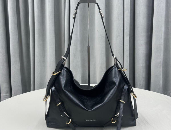 Givenchy Medium Voyou Bag in Black Leather Replica
