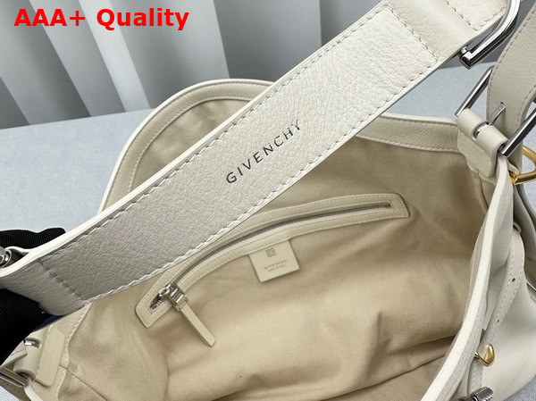Givenchy Medium Voyou Bag in Ivory Leather Replica