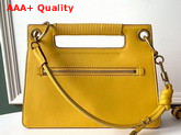 Givenchy Medium Whip Bag in Curry Yellow Smooth Leather Replica