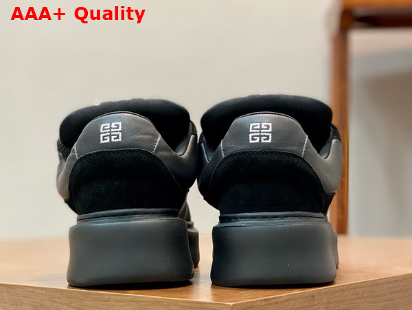 Givenchy Men Sneakers in Black Suede Leather and Calfskin Leather Replica