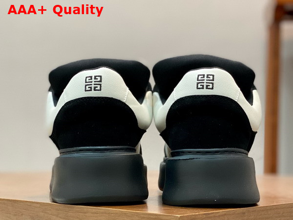 Givenchy Men Sneakers in Black and White Leather Replica