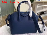 Givenchy Mini Antigona Bag in Blue Grained Leather Replica