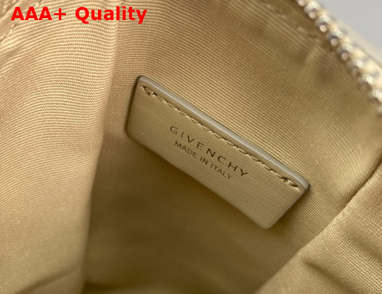 Givenchy Mini Antigona Vertical Bag in Beige Box Leather Replica