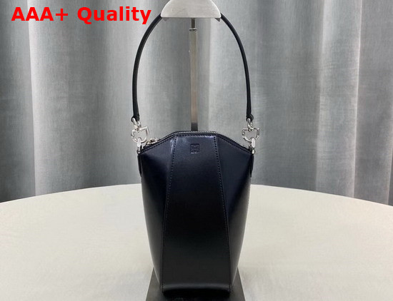 Givenchy Mini Antigona Vertical Bag in Black Box Leather Replica