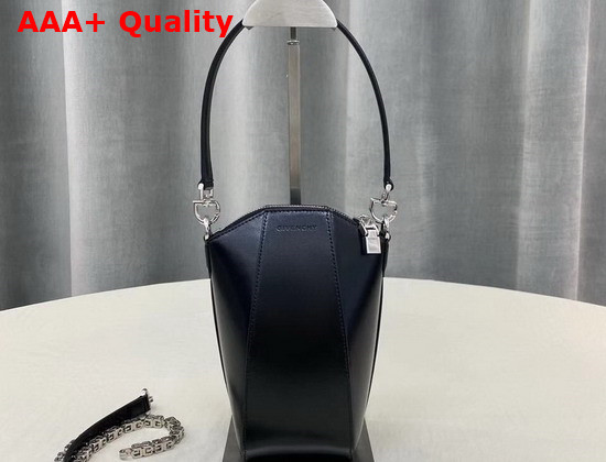 Givenchy Mini Antigona Vertical Bag in Black Box Leather Replica