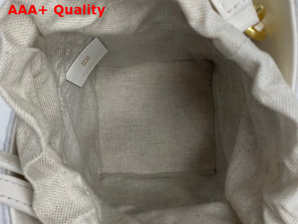 Givenchy Mini Cut Out Bucket Bag in Raffia Replica