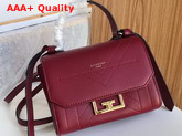 Givenchy Mini Eden Bag in Red Smooth Leather Replica