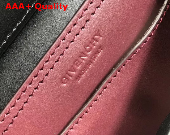 Givenchy Mini Mystic Bag in Soft Black Leather with Double G Magnetic Closure Replica