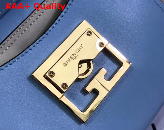 Givenchy Mini Mystic Bag in Soft Cornflower Leather with Double G Magnetic Closure Replica