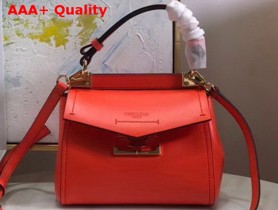 Givenchy Mini Mystic Bag in Soft Mandarin Leather with Double G Magnetic Closure Replica