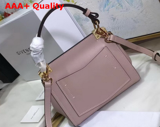 Givenchy Mini Mystic Bag in Soft Pale Pink Leather with Double G Magnetic Closure Replica