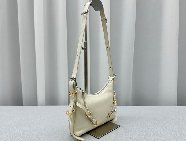 Givenchy Mini Voyou Bag in Ivory Leather Replica