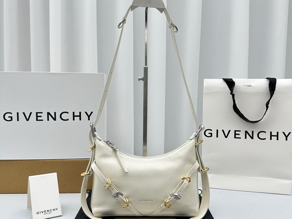 Givenchy Mini Voyou Bag in Ivory Leather Replica