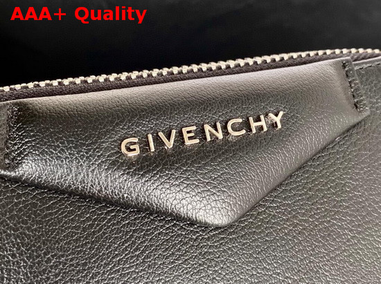 Givenchy Nano Antigona Bag in Black Varnished Leather Replica