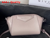 Givenchy Nano Antigona Bag in Grey Varnished Leather Replica