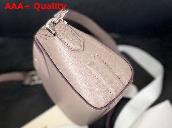 Givenchy Nano Antigona Bag in Grey Varnished Leather Replica