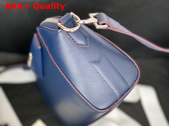 Givenchy Nano Antigona Bag in Navy Blue Varnished Leather Replica