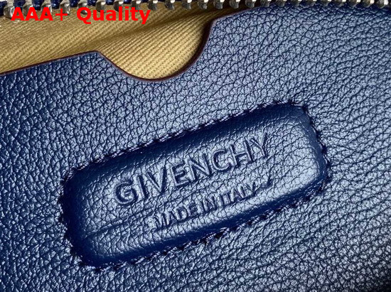 Givenchy Nano Antigona Bag in Navy Blue Varnished Leather Replica