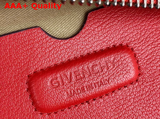 Givenchy Nano Antigona Bag in Red Varnished Leather Replica
