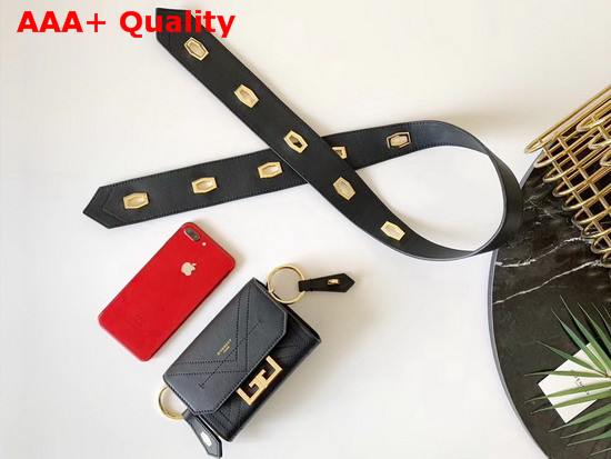 Givenchy Nano Eden Bag in Smooth Black Leather Replica