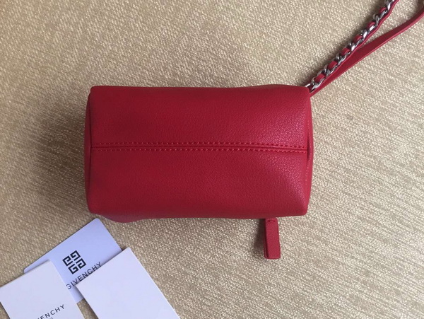 Givenchy Pandora Wristlet Pouch in Red Goatskin for Sale