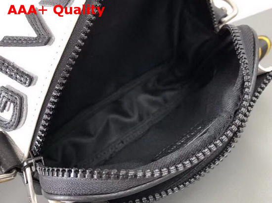 Givenchy Reverse Givenchy Crossbody Bag in Black and White Grained Leather Replica