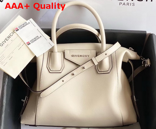 Givenchy Small Antigona Soft Bag in Dune Beige Smooth Leather Replica