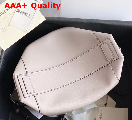 Givenchy Small Antigona Soft Bag in Light Grey Smooth Leather Replica
