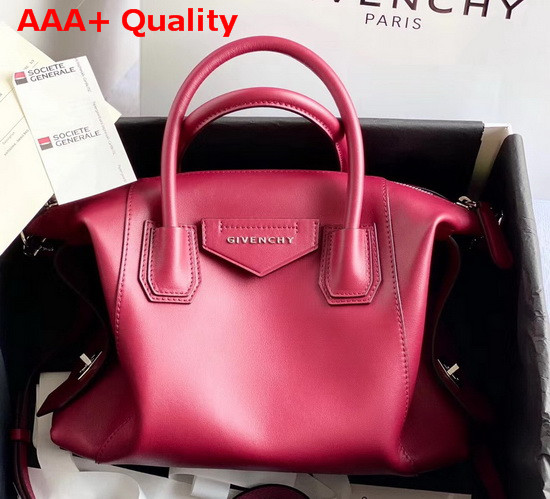 Givenchy Small Antigona Soft Bag in Rose Smooth Leather Replica