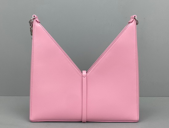 Givenchy Small Cut Out Bag in Box Leather with Chain Pink Replica