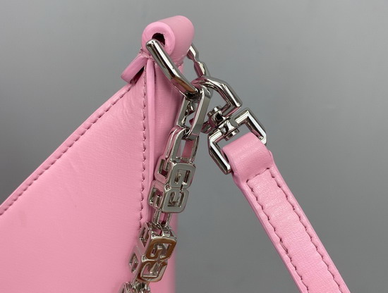 Givenchy Small Cut Out Bag in Box Leather with Chain Pink Replica