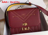 Givenchy Small Eden Bag in Red Smooth Leather Replica