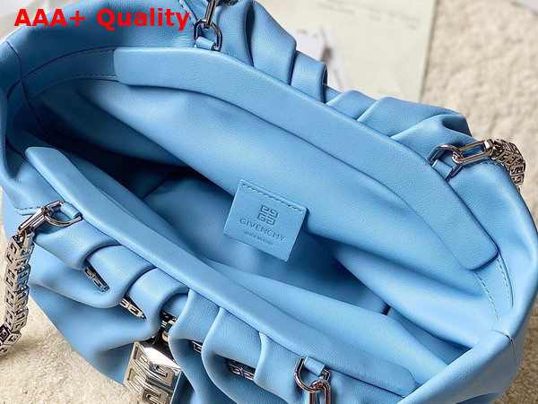 Givenchy Small Kenny Bag in Baby Blue Smooth Leather Replica