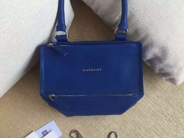 Givenchy Small Pandora Bag in Blue Goatskin for Sale