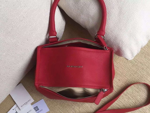 Givenchy Small Pandora Bag in Red Goatskin for Sale