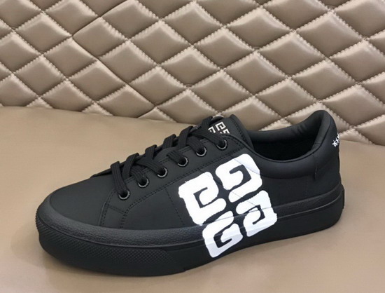 Givenchy Sneakers City Sport in 4G Print Leather Black Replica