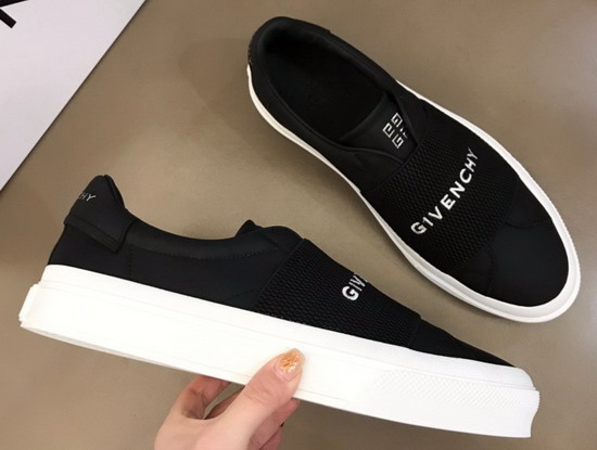 Givenchy Sneakers City Sport in Leather with Givenchy Webbing Black Replica