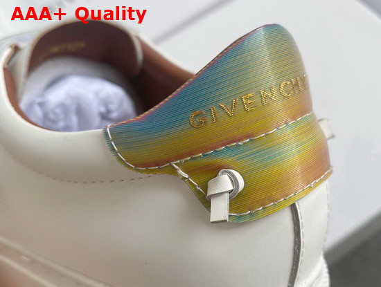 Givenchy Sneakers in Leather with Scratches White Replica
