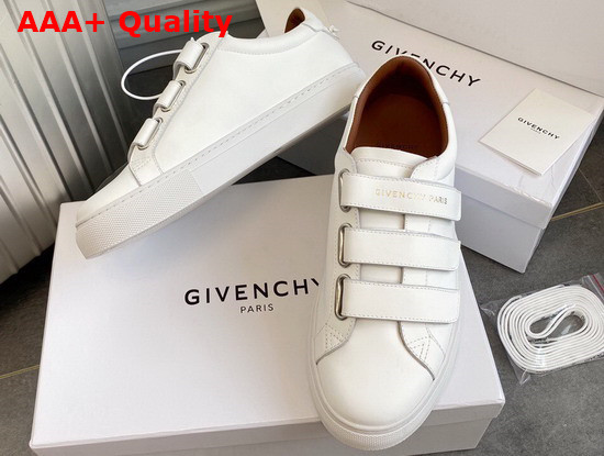 Givenchy Sneakers in Leather with Velcro White Replica