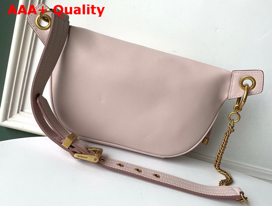 Givenchy Whip Chained Belt Bag in Pale Pink Smooth Leather Replica