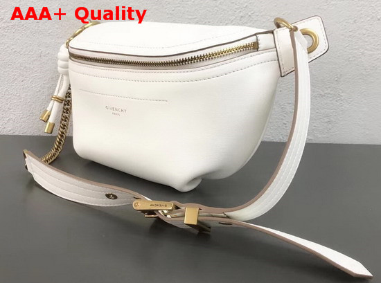 Givenchy Whip Belt Bag in White Smooth Leather Replica