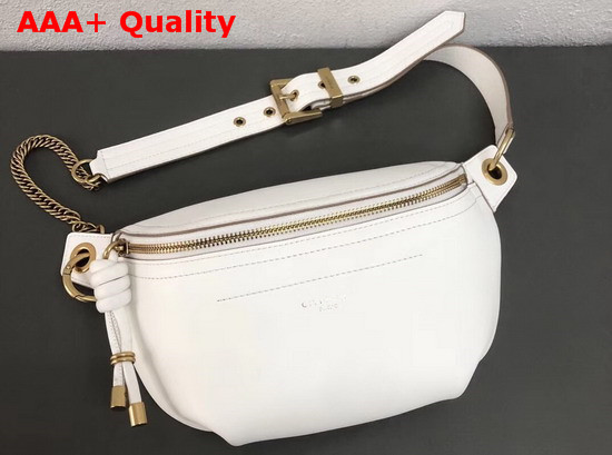 Givenchy Whip Belt Bag in White Smooth Leather Replica